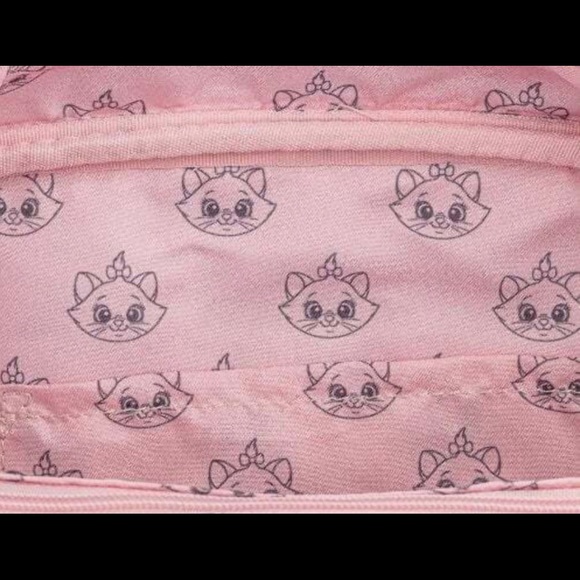 NWT Loungefly Disney Aristocats Marie Floral AOP Crossbody Bag Purse Handbag - Picture 3 of 8